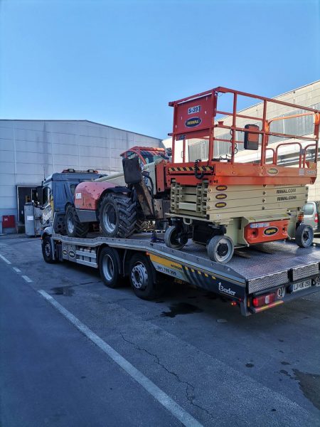 Prevoz kmetijske mehanizacije Bader